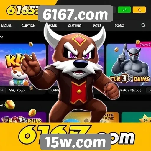 6167.com apresenta novas opções de jogos online