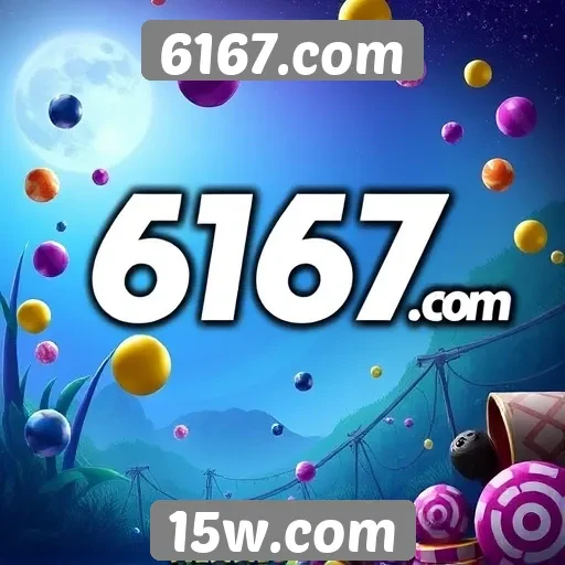 Recursos e jogos disponíveis na plataforma 6167.com